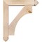 Ekena Millwork Westlake Arts and Crafts Smooth Bracket w/ Offset Brace, Douglas Fir, 5 1/2"W x 24"D x 28"H BKT0604X24X28WTL03SDF - alternate 4